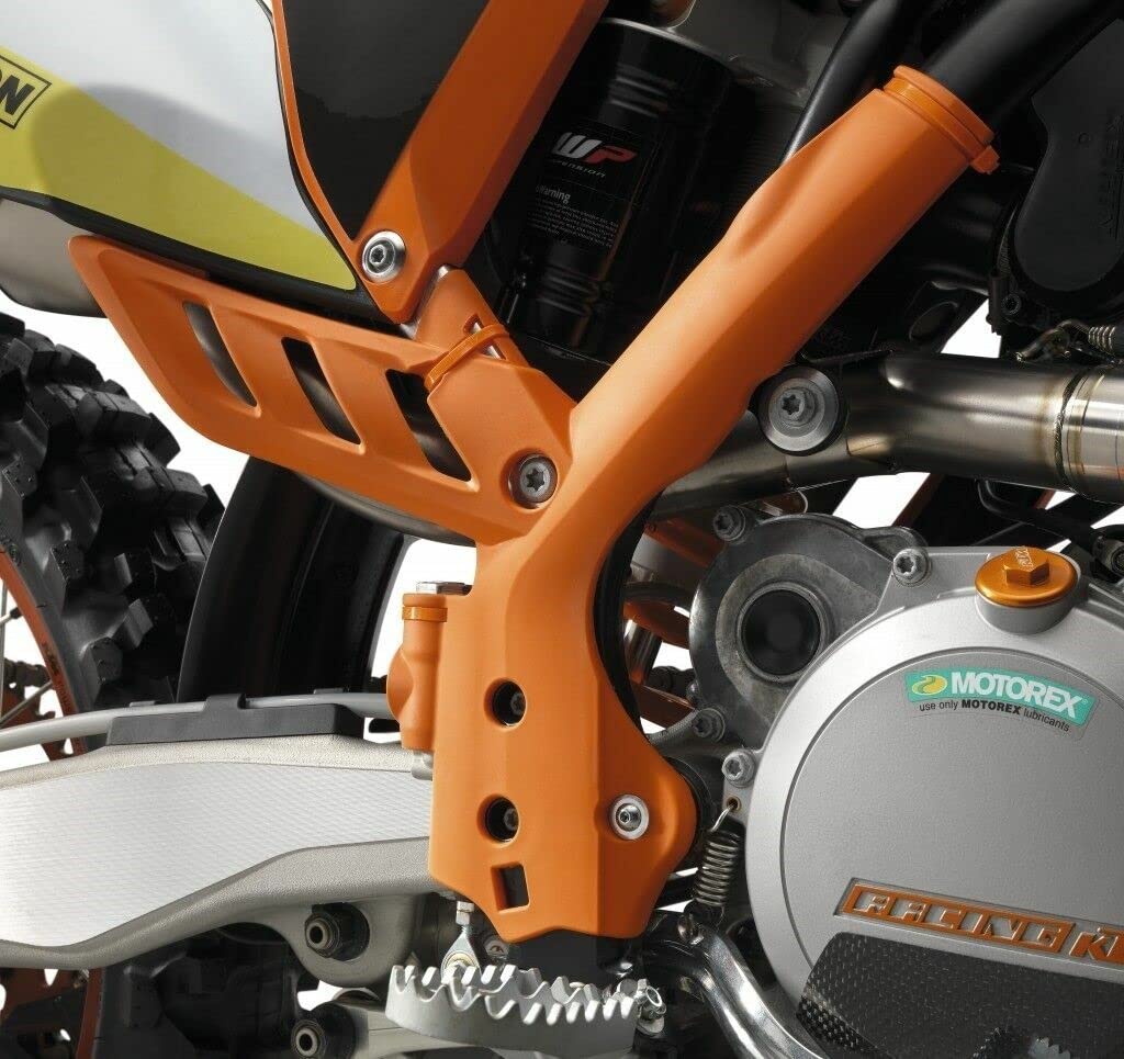 NEW KTM BLACK FRAME PROTECTION GUARDS SET SX SXR XC XC-W EXC 2007-2011
