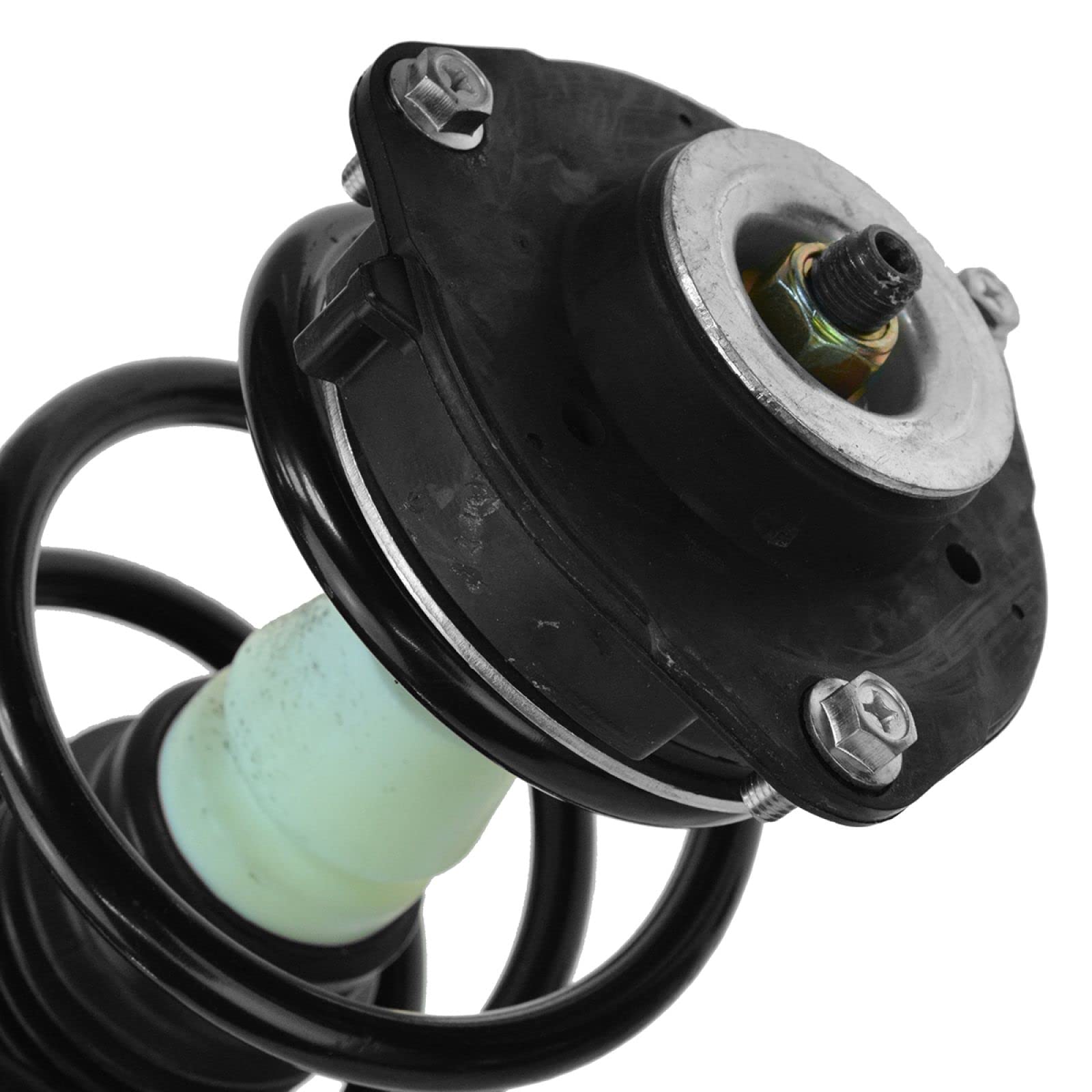 Trq Front Strut & Coil Spring Assembly Set Driver & Passenger Sides Compatible With 12-19 Volkswagen Beetle 07-11 Eos 10-14 Golf