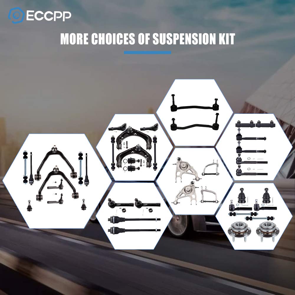 ECCPP Front Sway Bar End Links Stabilizer for Chevrolet Equinox 2005-2009 for Pontiac Torrent 2006-2009 for Saturn Vue 2002-2007 Front Steering Links (2pcs)