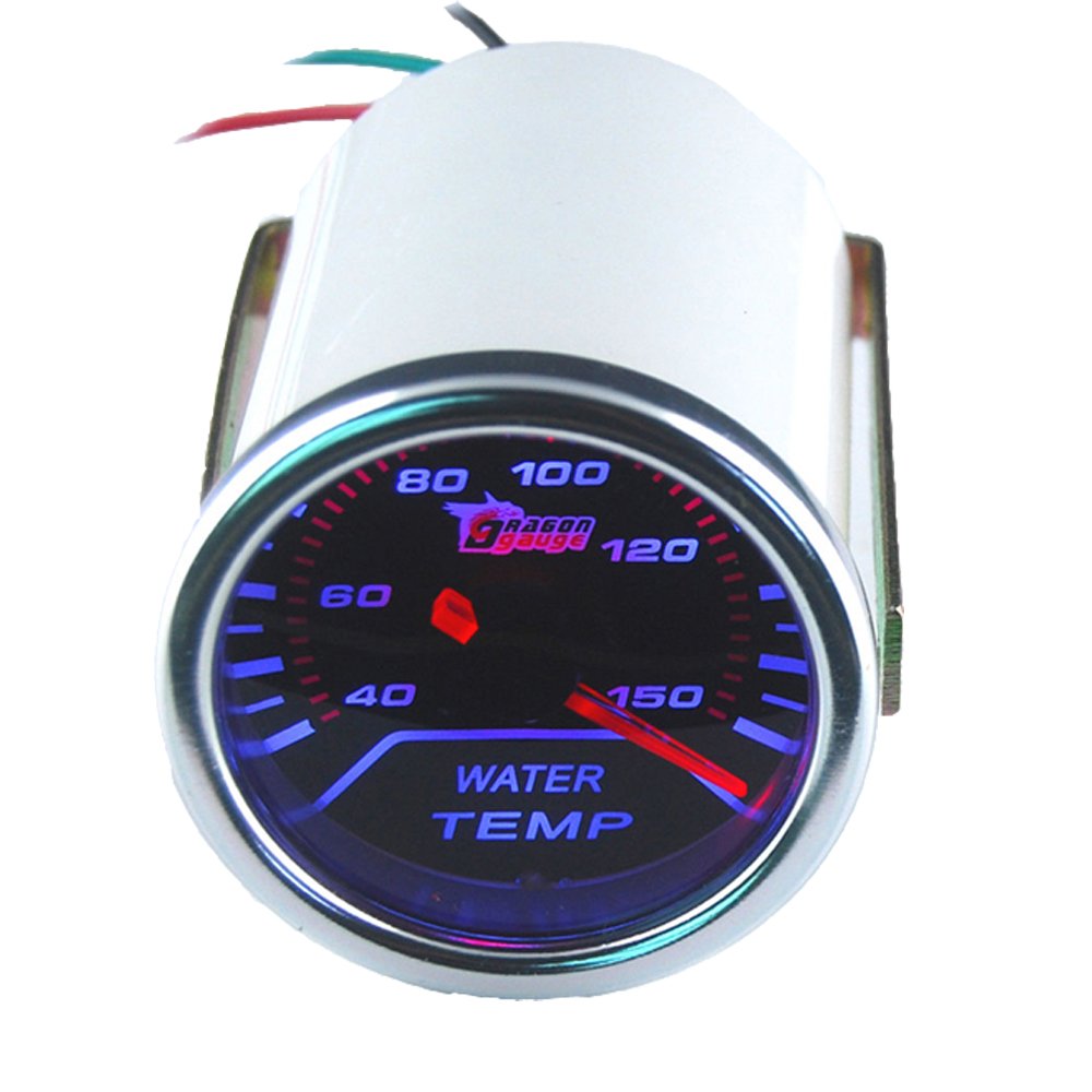 Esupport Car 2'' 52Mm Water Temp Gauge Meter Temperature Light