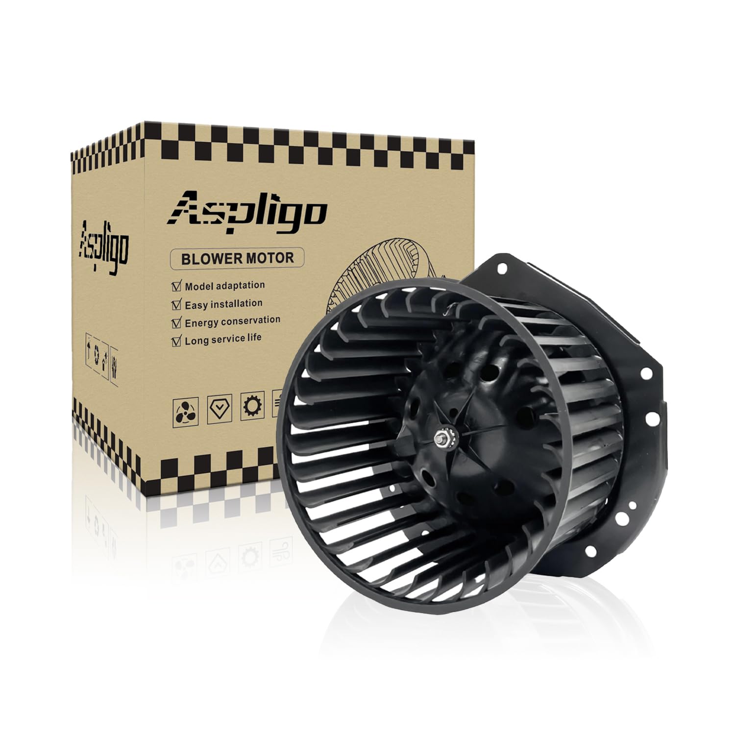 Aspligo 700103 Ac Heater Blower Motor Fan Fit For Gmc C1500 C2500 C3500 K1500 K2500 K3500 Yukon Safari G15 G25 G35 For Chevy Ast