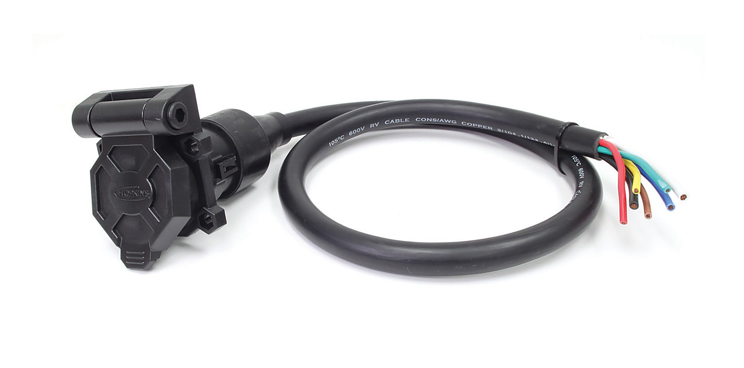 Hopkins Towing Solutions 20022 Endurance 7 Blade 3' Vehicle Side Jacketed Cable