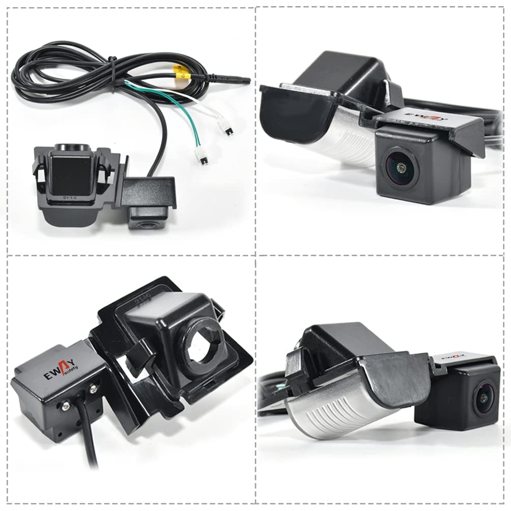 Eway Safety Backup Rear View Camera For Jeep Wrangler 2007-2018 Reverse Reversing License Plate Camera & For Jeep Wrangler Jk Ba