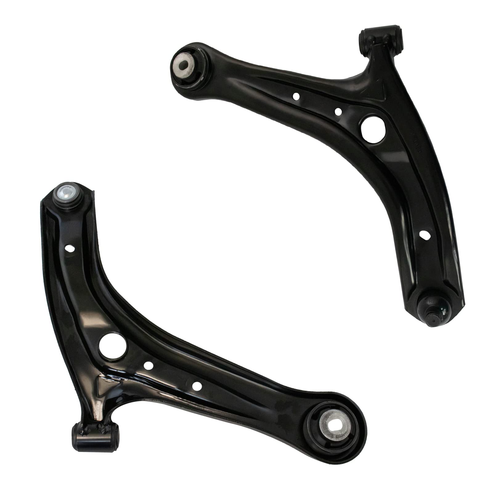 Trq Front Lower Control Arm With Ball Joint Set Compatible With 2011-2019 Ford Fiesta