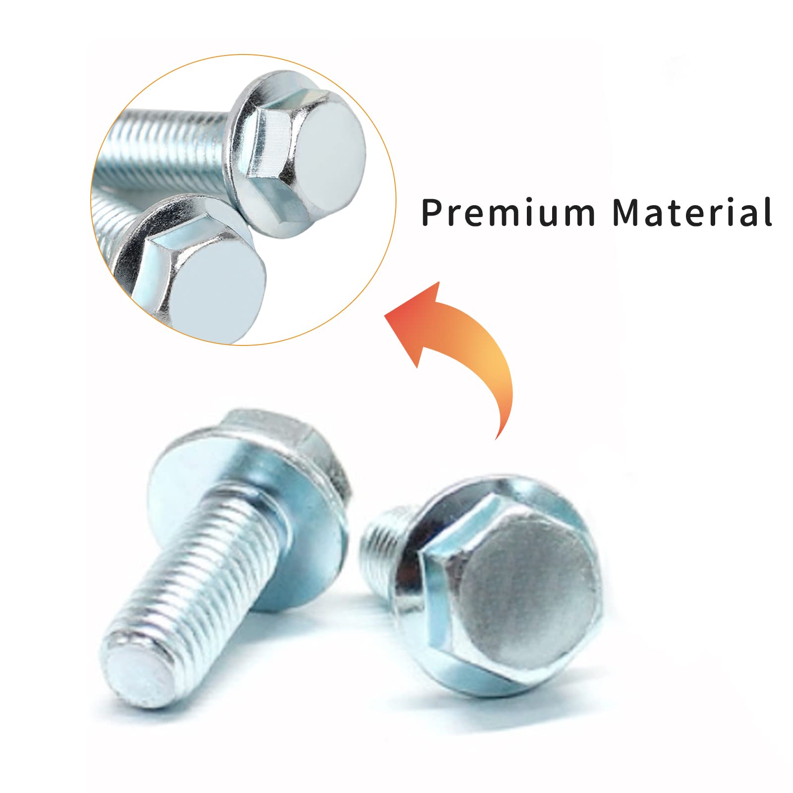 Gstp 20 Piece Set Utv Skid Plate Washer And Bolt Kit Compatible With Polaris Rzr 570 800 900 Xp 1000 Turbo Ranger General Rs1 (1