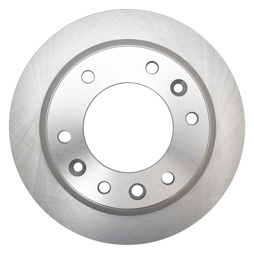 Trq Rear Brake Rotors Set Solid Compatible With 2007-2008 Hyundai Entourage 2006-2012 Kia Sedona