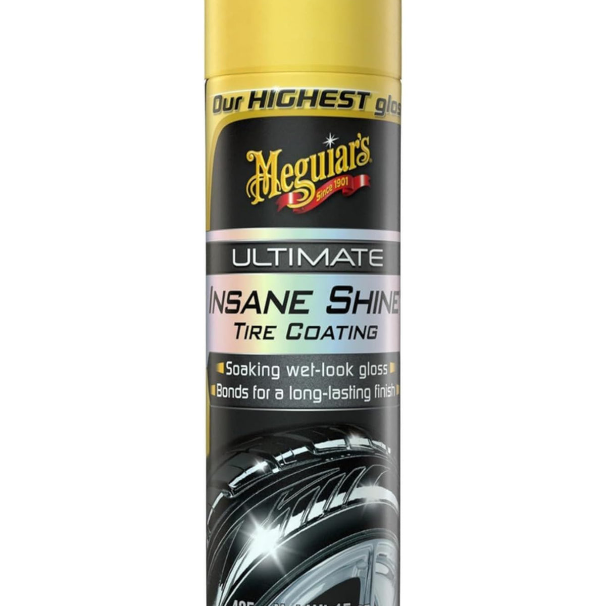 Meguiar'S Nxt Generation Insane Shine Tire Coating - Advanced High Gloss Tire Sh WBCARB0009U65FU