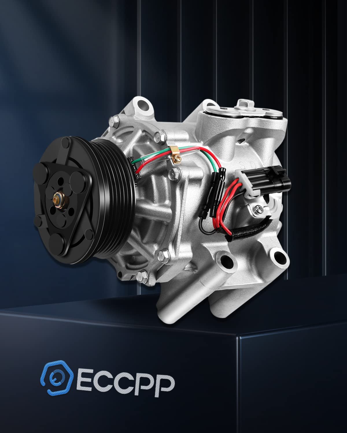 Eccpp Ac Compressor 2002-2009 For Chevrolet Trailblazer For Gmc Envoy For Saab 9-7X For Oldsmobile Bravada 4.2L Air Conditioning
