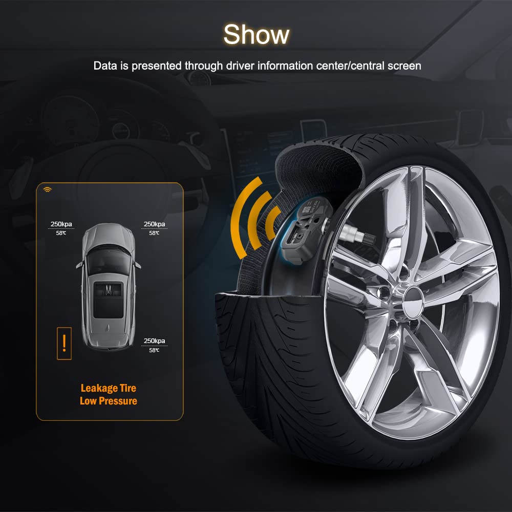 Roadfar 315Mhz Programmed Tire Pressure Monitoring System Sensor Tpms Fits For Lexus For Scion For Toyota 4260706011 4260733011