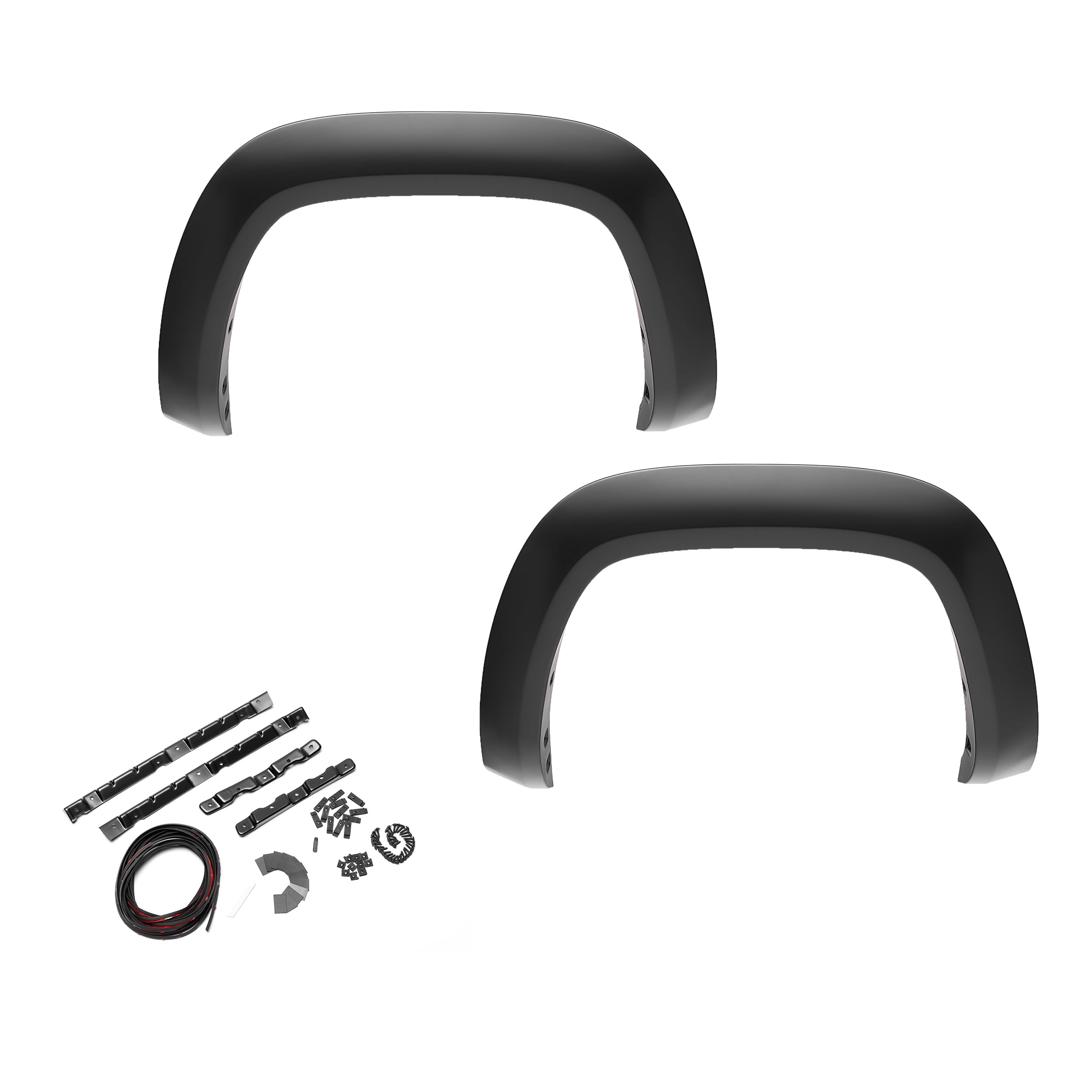 Bushwacker 22004-11 Ford Extend-A-Fender Flare - Rear Pair