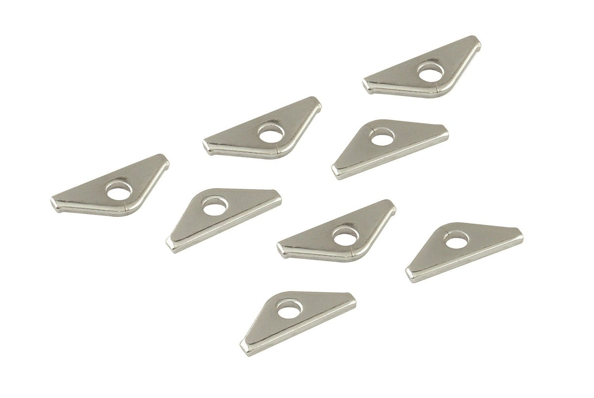 Mr. Gasket 9899 Chrome Valve Cover Clamp Set - Set Of 8