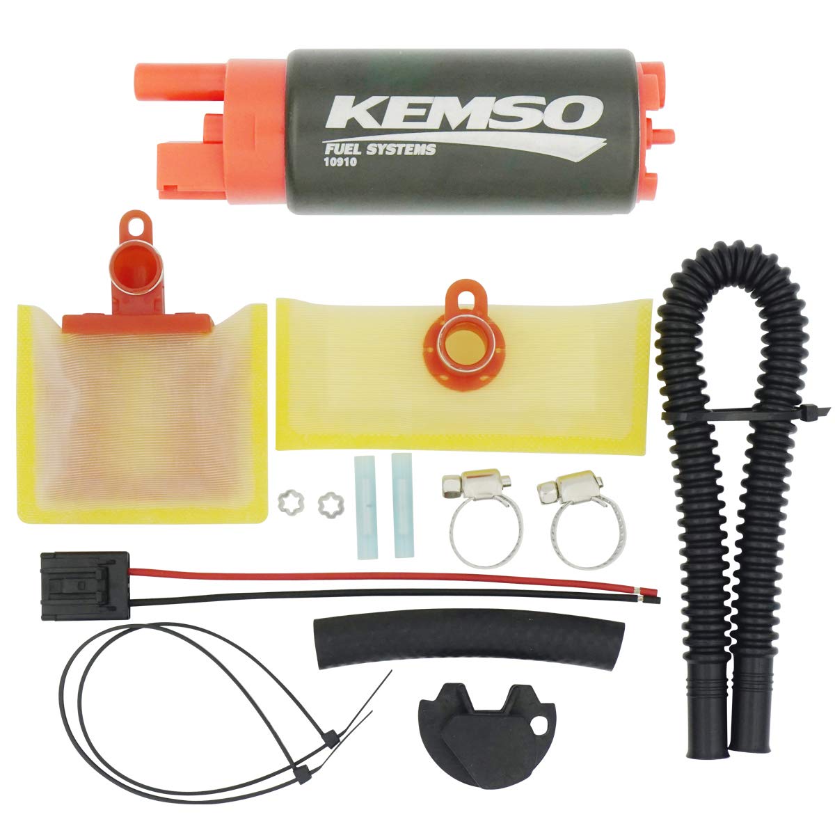 Kemso 340Lph High Performance Fuel Pump, Replaces Walbro 255Lph Gss342, Upgrades For E8229 E2068 E8213 Efp382A