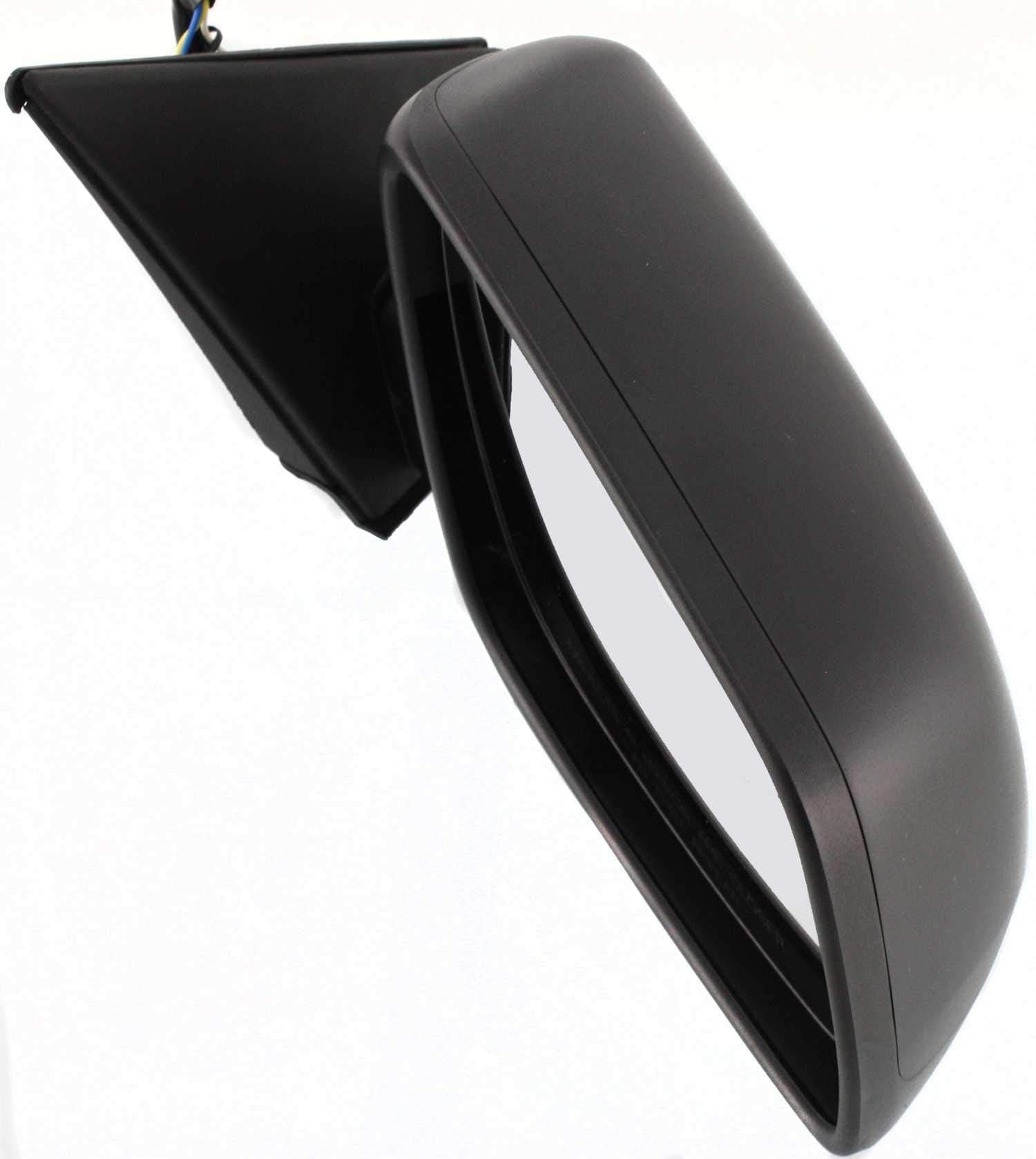 Kool Vue Passenger Side Power Non-Heated Mirror for Mitsubishi Lancer 2008-2014 Textured Hatchback, Sedan & Wagon