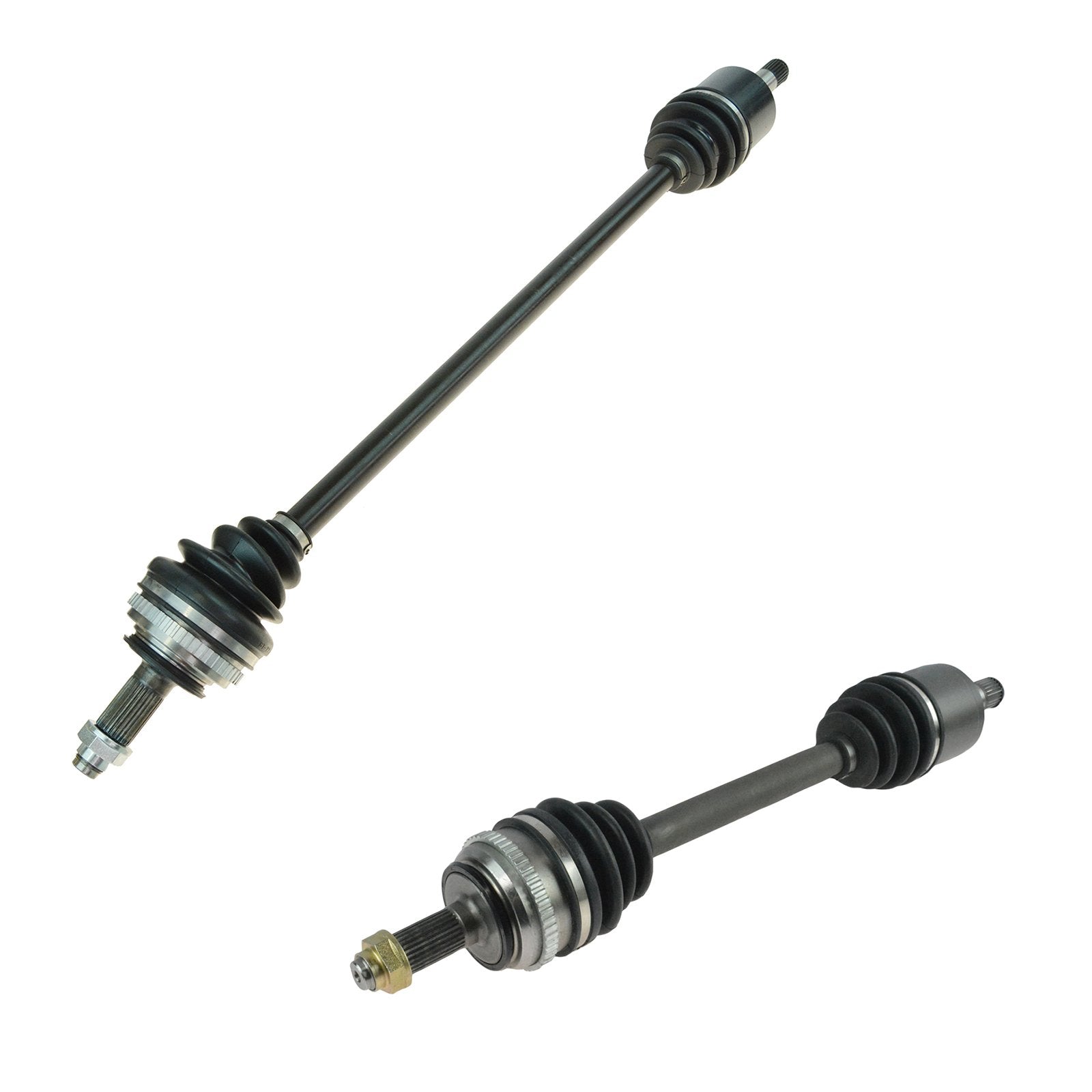 Trq Front Cv Axle Shaft Assembly Set Compatible With 2001-2005 Honda Civic