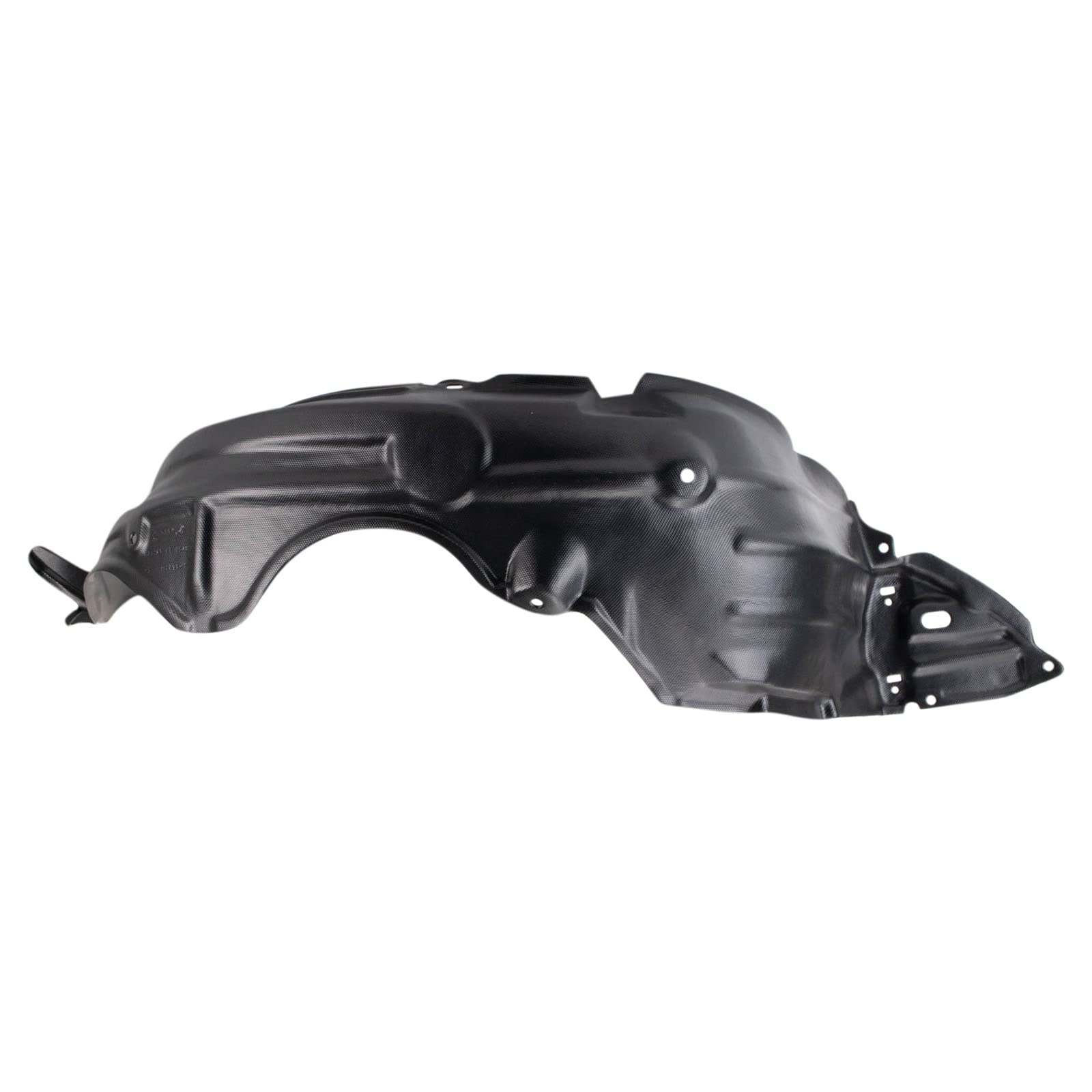 Trq Inner Fender Liner Set Compatible With 2007-2011 Toyota Yaris To1250119 To1251120