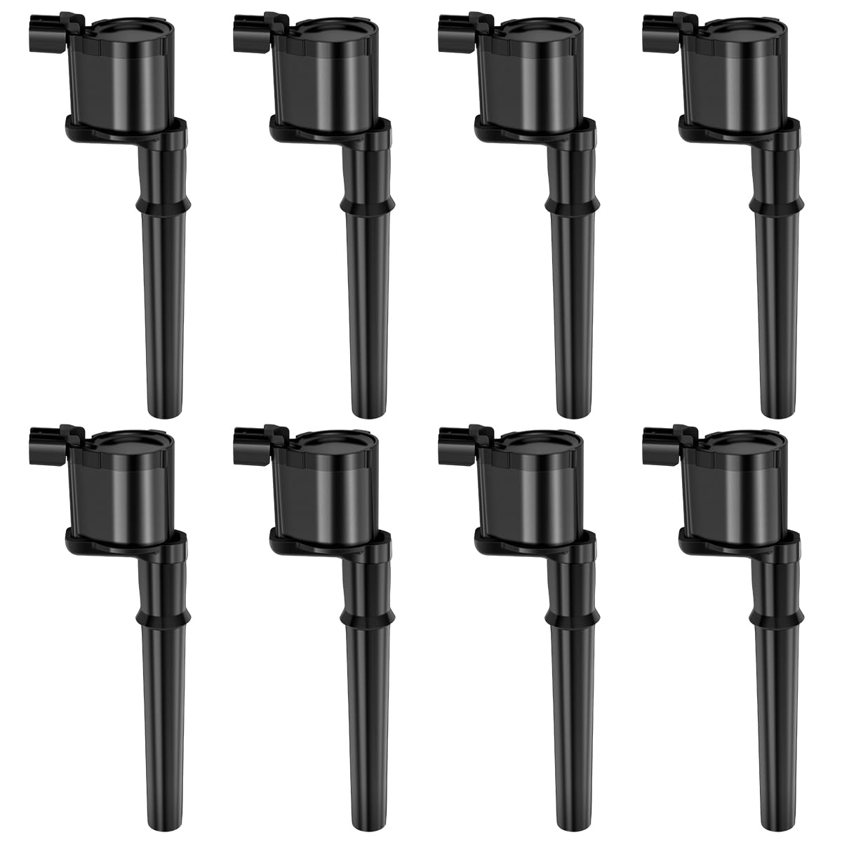 MAS Set of 8 Ignition Coils Pack Compatible with Lincoln Aviator Navigator Ford GT Mustang Avanti Mercury Marauder Panoz Qvale R