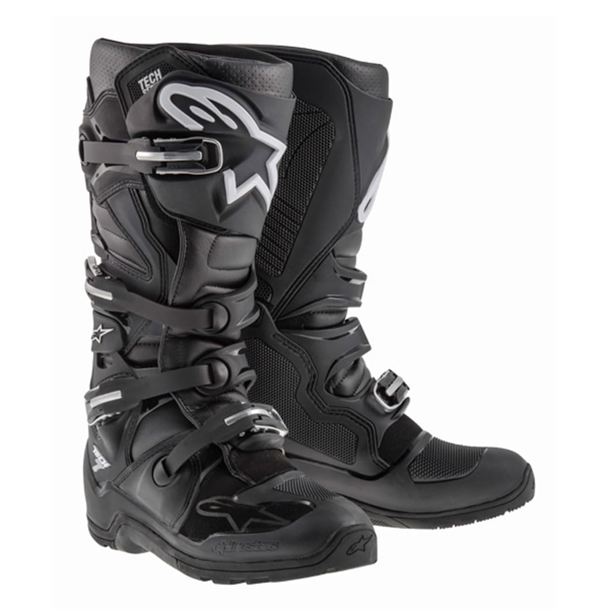 Alpinestars 2012114-10-8 Unisex-Adult Tech 7 Enduro Boots Black Sz 08 (Multi, One_Size)