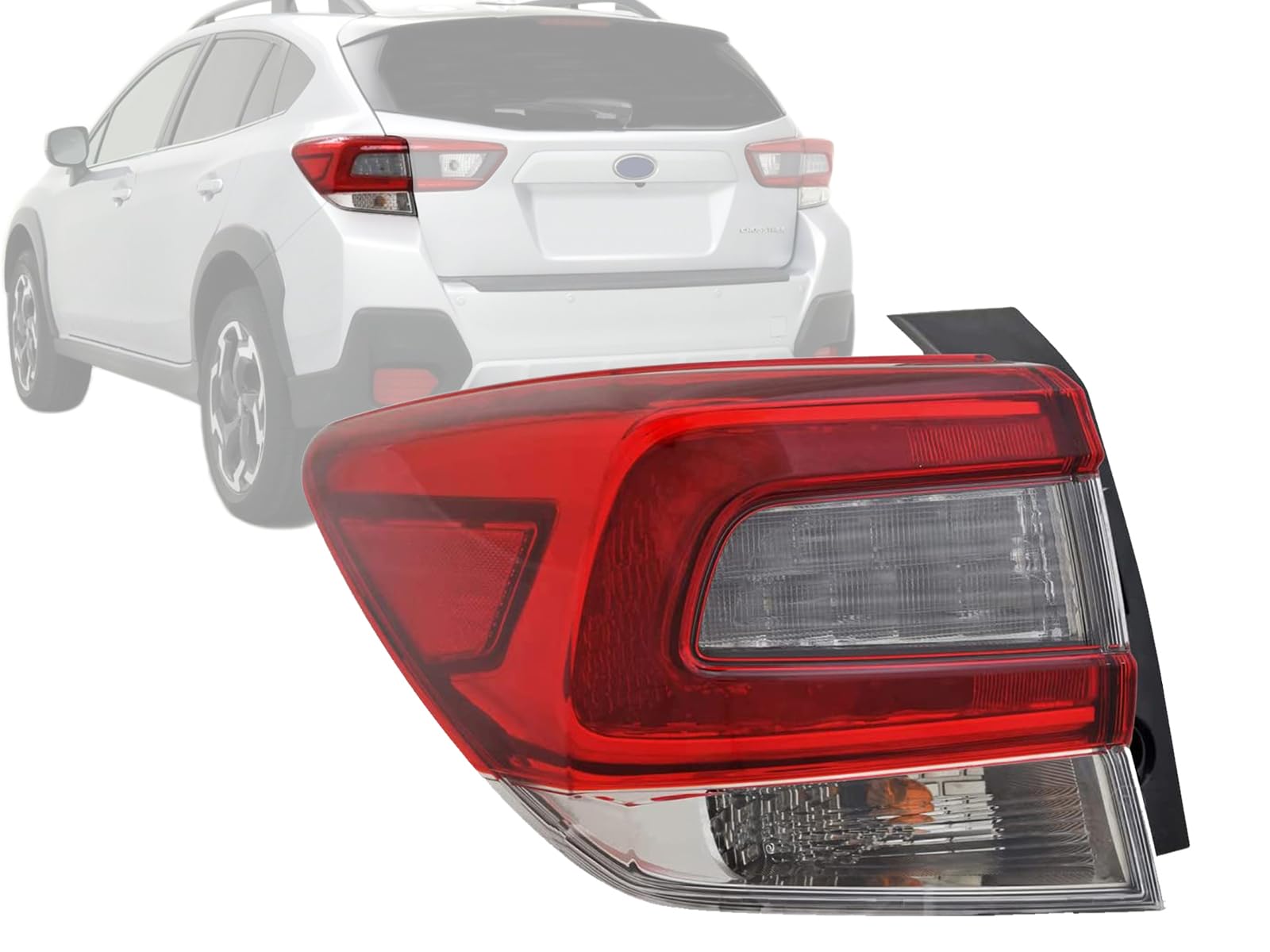 Auto Parts Avenue APA Replacement Tail Light Rear Lamp for 2020 2021 2022 2023 Crosstrek/Impreza Wagon with Bulbs Outer Driver L