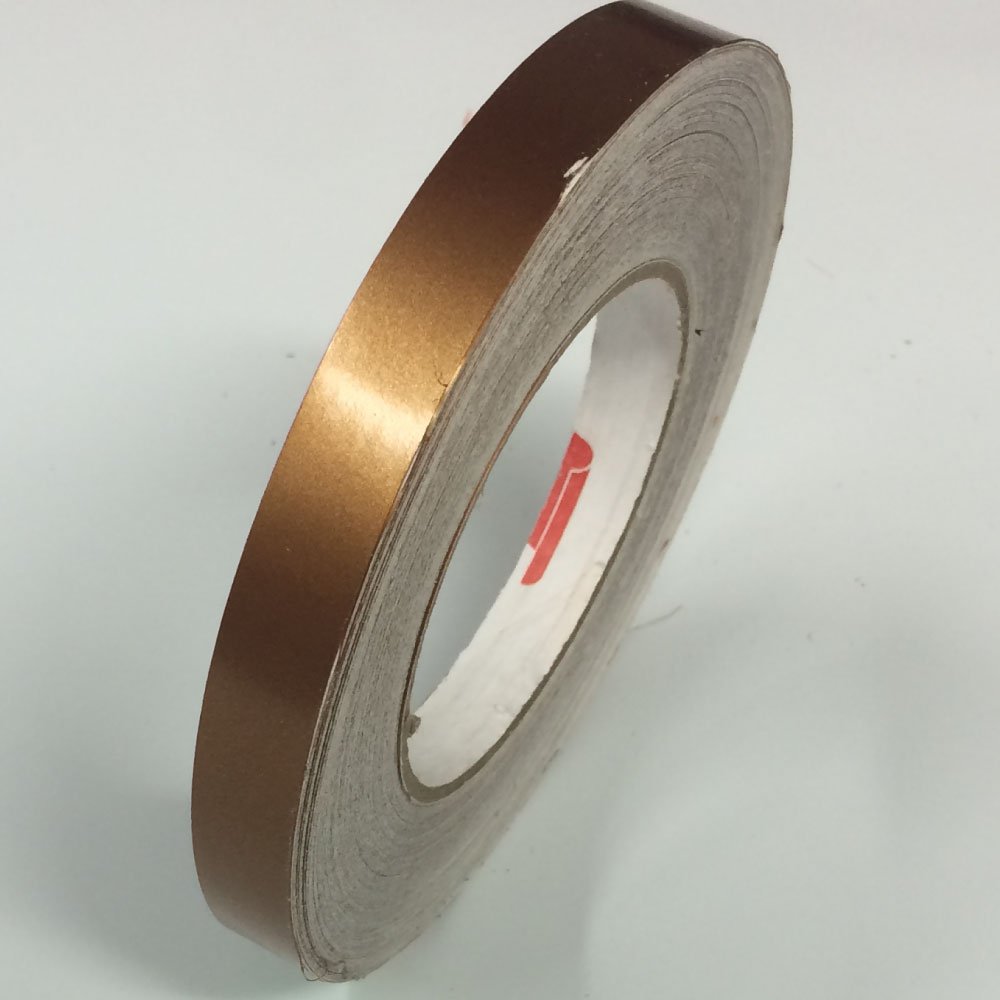 Oracal Vinyl Striping Tape 651 - Pinstripes, Decals, Stickers, Striping - 1 Inch X 150Ft. Roll - Copper