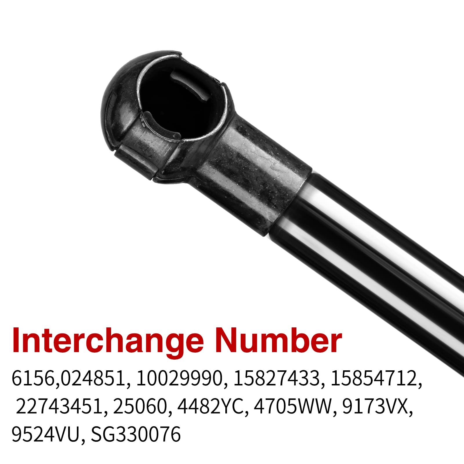 Vepagoo 6156 Rear Hatch Liftgate Tailgate Lift Support Gas Shock Strut Compatible With 2007-2013 Cadillac Escalade, 2007-2014 Ch