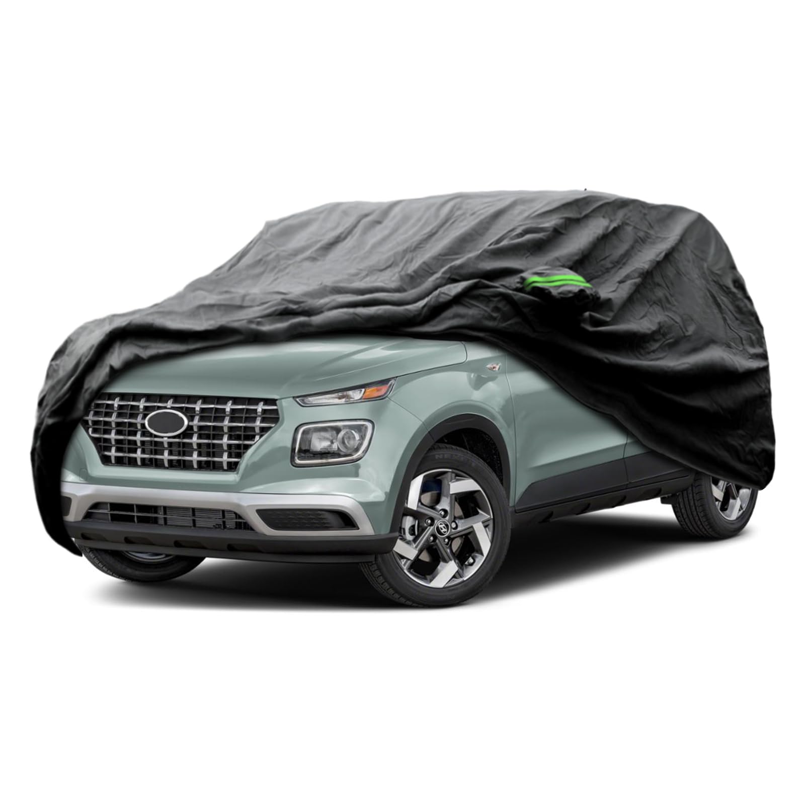 Proadsy 2025 Upgrade Car Cover Custom Fit For Hyundai Venue 2020-2025, Waterproof All Weather For Automobiles, Full Exterior Cov