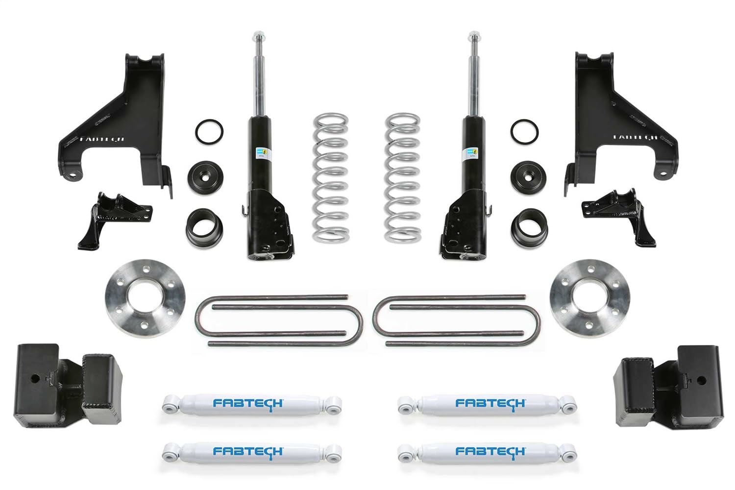 Fabtech Motorsports K9010 1.5 Coil Assist Kit W/ B4 Bilstein