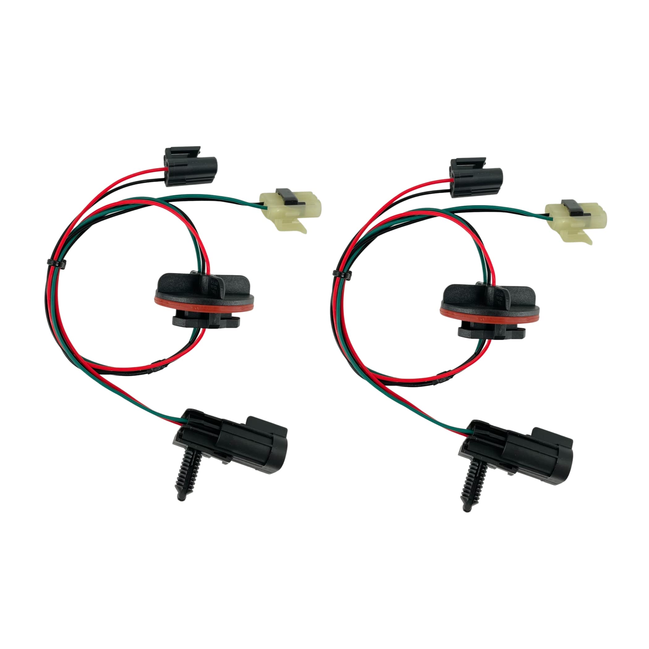 ALTBET 2pcs Headlight Lamp Wiring Harness Compatible with 2009-2017 Dodge Ram 1500/2500/3500/4500/5500 Replace 68193062AB 681930