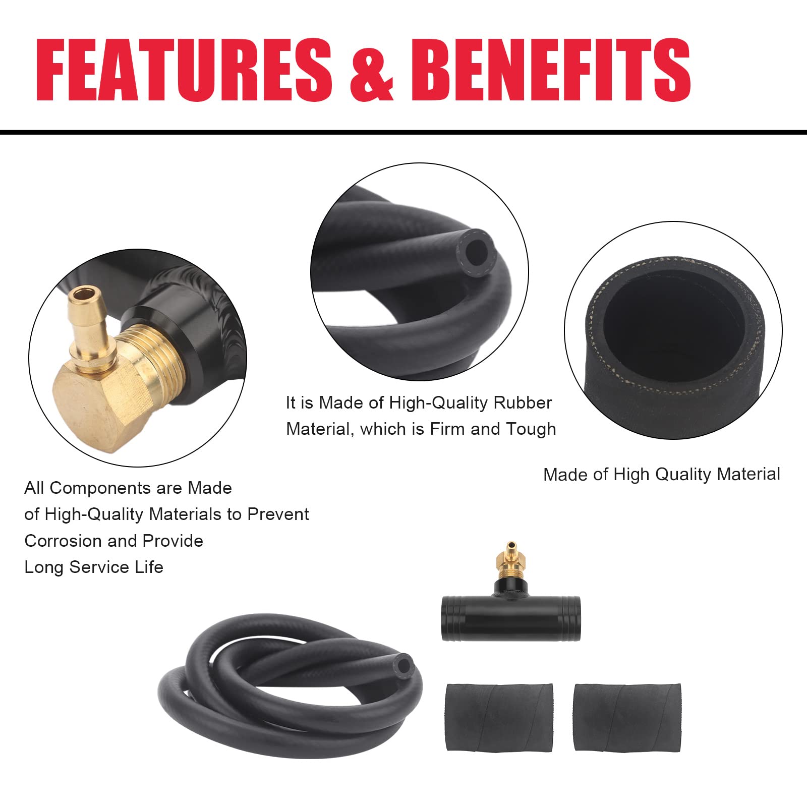 Auxiliary Fuel Tank Install Kit Fit For Ford Dodge Ram Chevy Silverado Gmc Replaces 11025,Auxiliary Fuel Tank Gravity Fueled Auxiliary Fuel Tank With 1 1/2' Fill Line