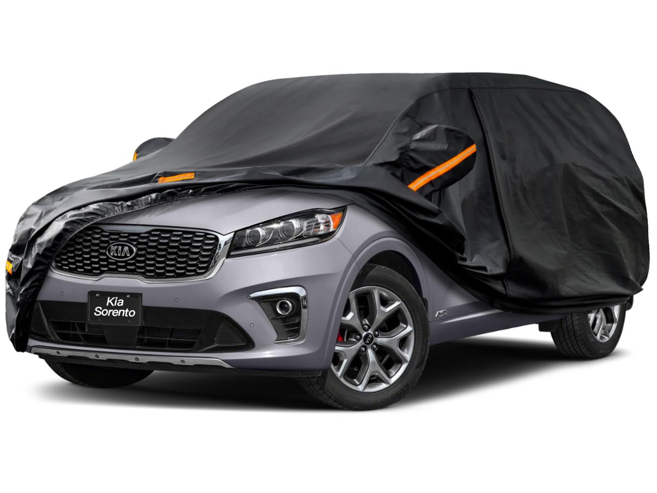 Kayme 7 Layers Suv Car Cover Custom Fit For Kia Sorento (2012-2024) Waterproof All Weather For Automobiles, Outdoor Full Cover R