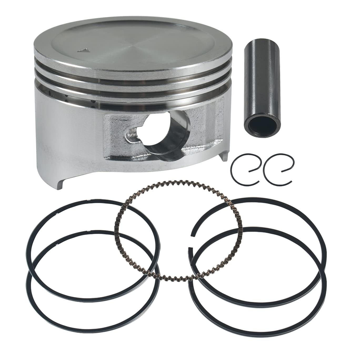 Sjvlxhi Piston And Rings Fit For Predator 212Cc 70Mm .570