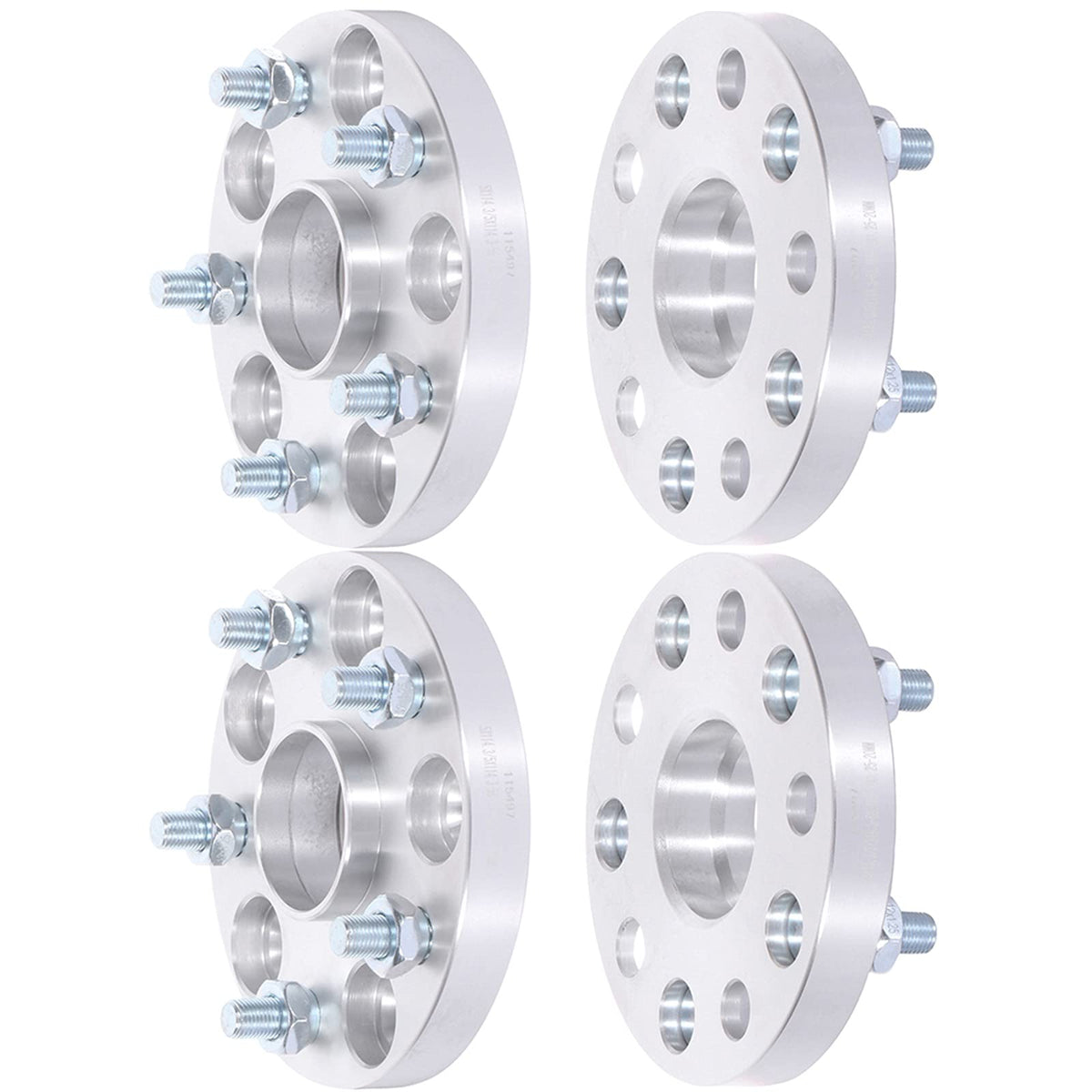 SCITOO 4X 5 Lug 5x114.3mm Wheel spacers 5x4.5 to 5x4.5 12x1.25 56.1mm 20mm Compatible with for WRX Wheel spacers for WRX STI Whe