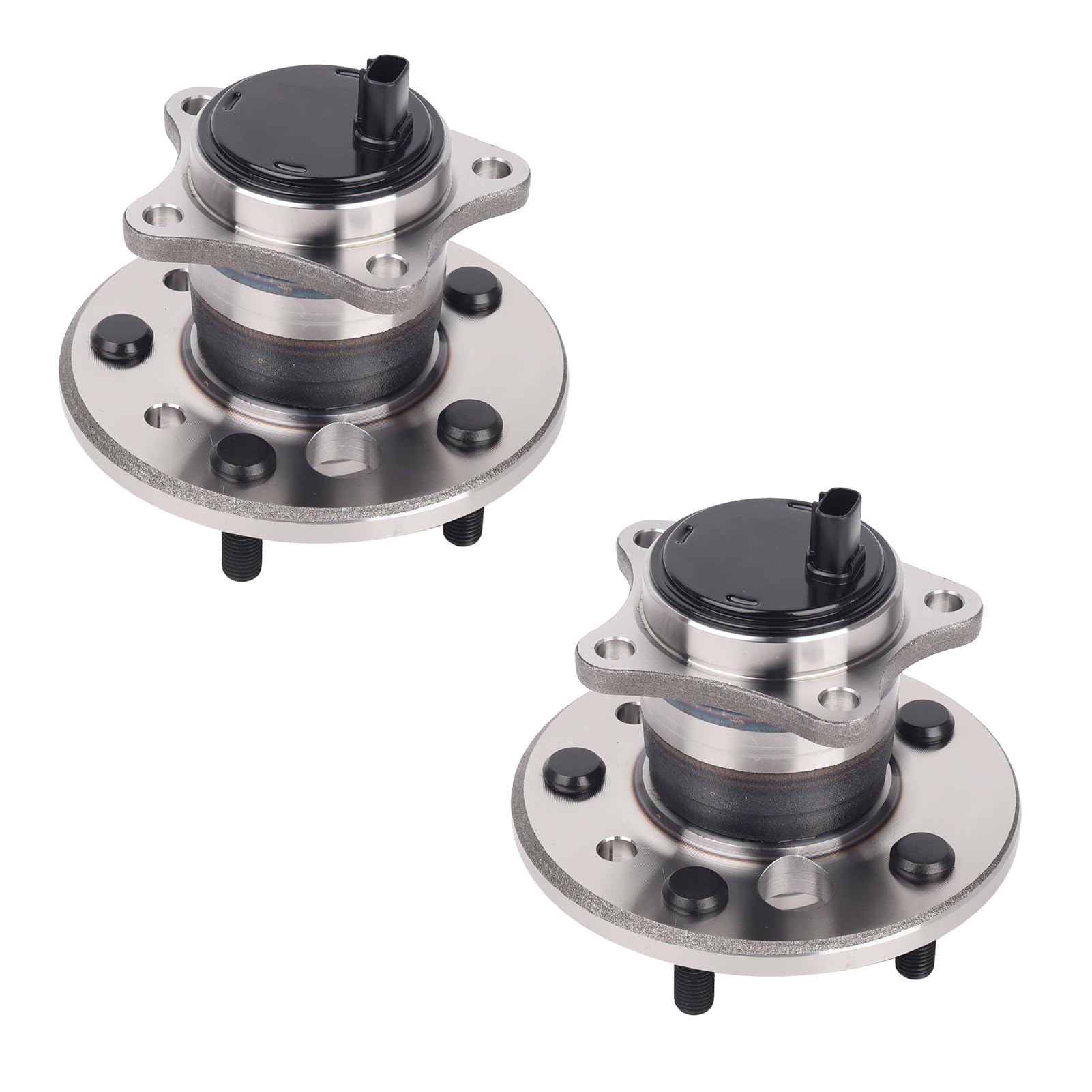 Macel 512206 512207 Set Of 2 Rear Wheel Hub Bearing Assembly Fit For 05-12 Toyota Avalon, 02-11 Camry, 02-03 Lexus Es300, 04-06 Es330, 07-12 Es350, 01-03 Toyota Highlander, 04-08 Solara W/Abs