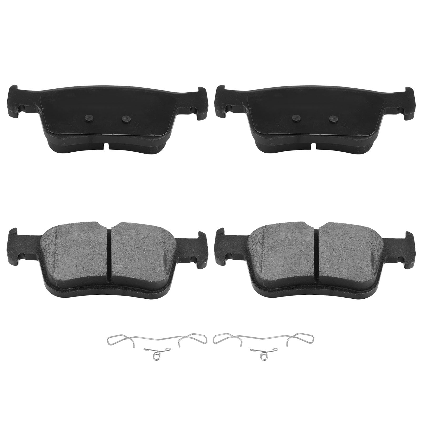 Automuto 4Pcs Rear Ceramic Brake Pads Set D2102 For Chevrolet Colorado 2004-2008,For Gmc Canyon 2004-2008,For Isuzu I-280 2006,F