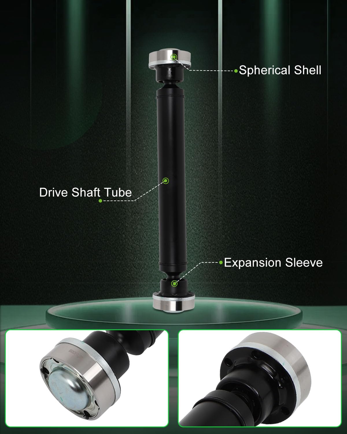 Scitoo?27.17''?Steel Front Driveshaft Assembly Drive Shaft Prop Shaft For Dodge For Durango 2011-2020,For Jeep Grand Cherokee 20