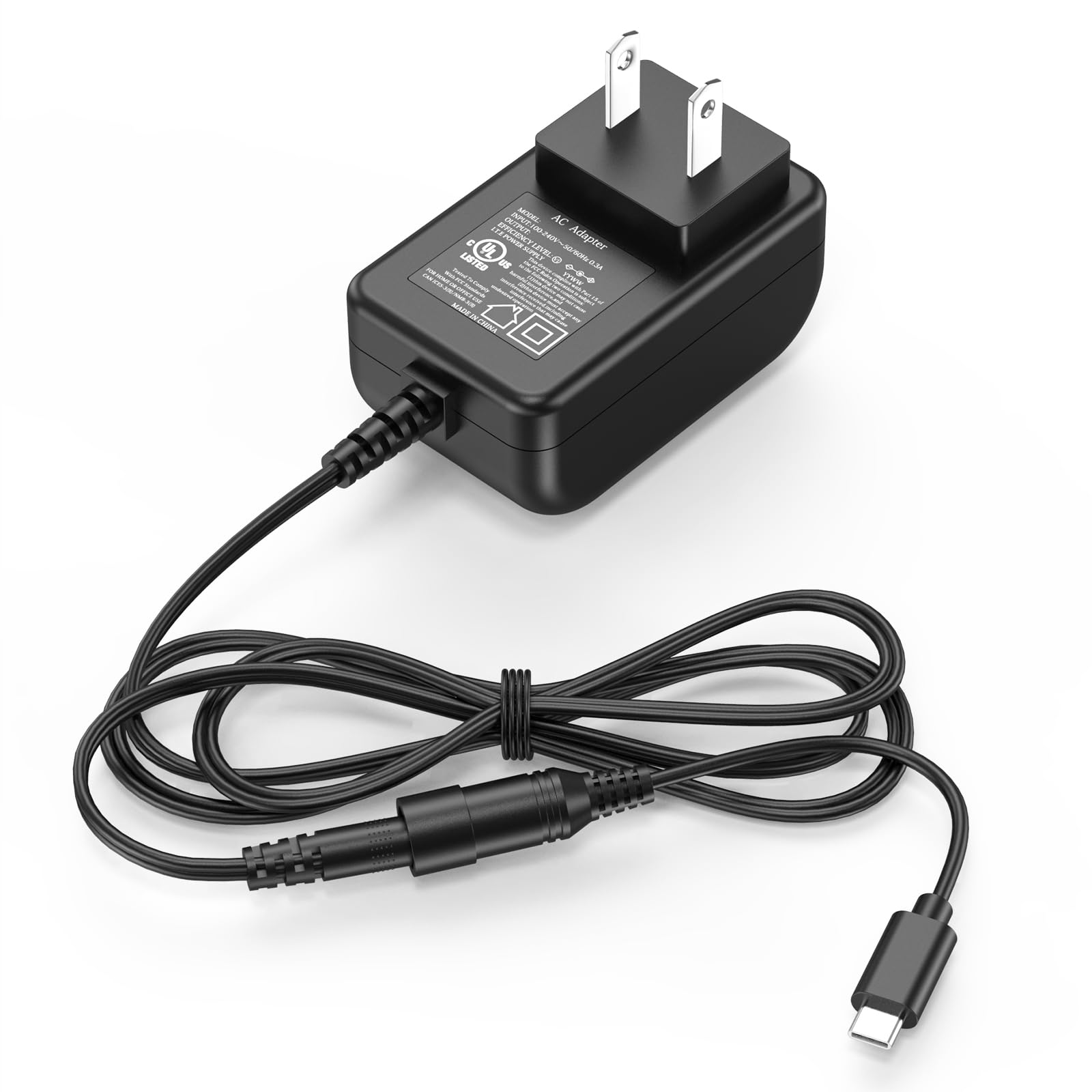 HIENADTOR 5V Charger for NOCO Boost X GBX45 GBX55 GBX75 GBX155 Sport Battery Jump Starter Power Cord AC/DC Adapter for NOCO Boos