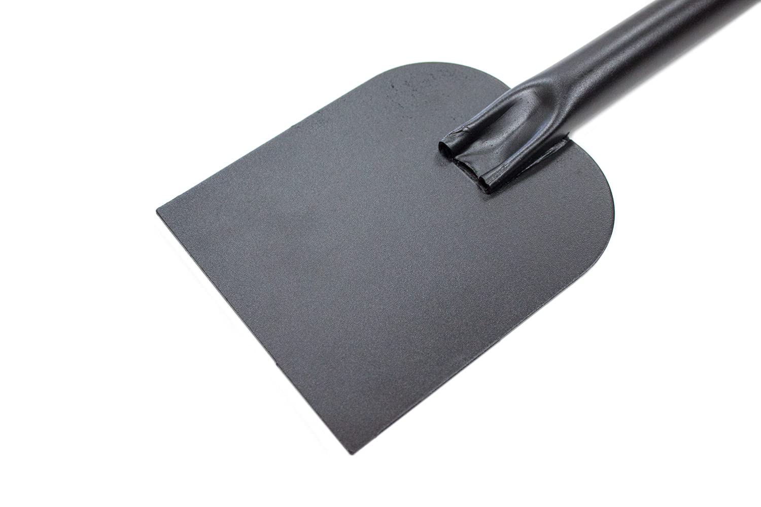 BULLY TOOLS Heavy Duty Ice Scraper - 46" D-Grip Steel Head Driveway Tool, Model 92201