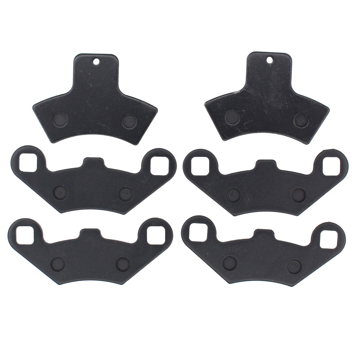 Motoku Front & Rear Brake Pads For Sportsman 500 4X4 Ho Scrambler 400 Trail Blazer 250