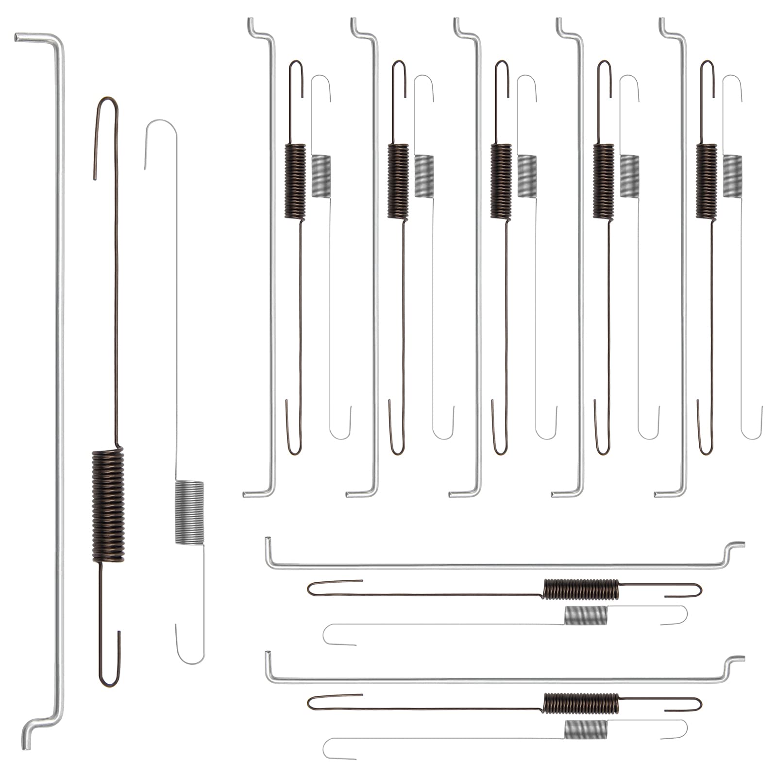 24PCS Throttle Return Spring Linkage Kit Connecting Rod Speed Control Spring Carburetor Spring Classification Governor Spring Co