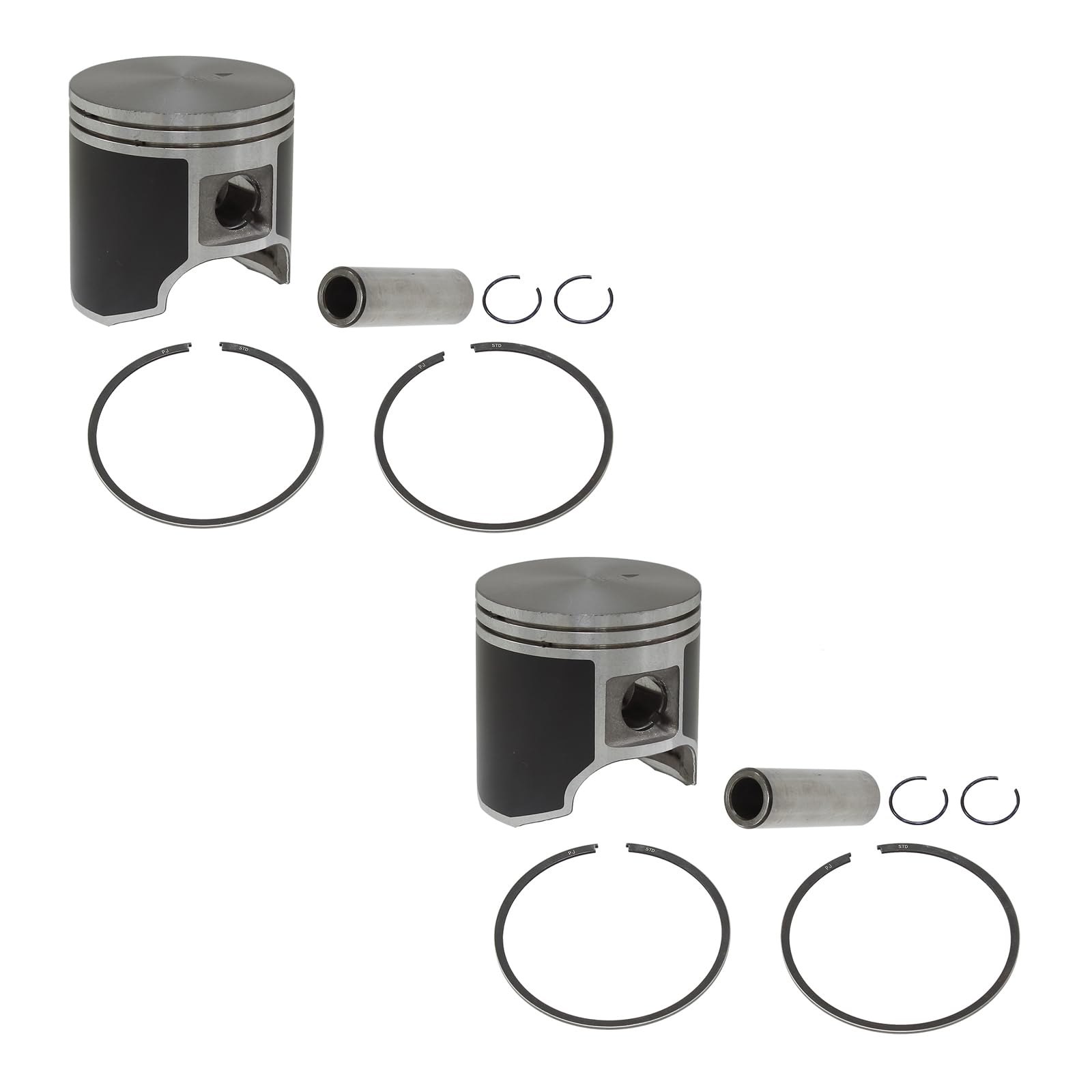 Spi, Sm-09220, 2 Standard Bore Piston Kits For Arctic Cat 570 & 2000 Fits 2002-2020 Models - 73.8Mm