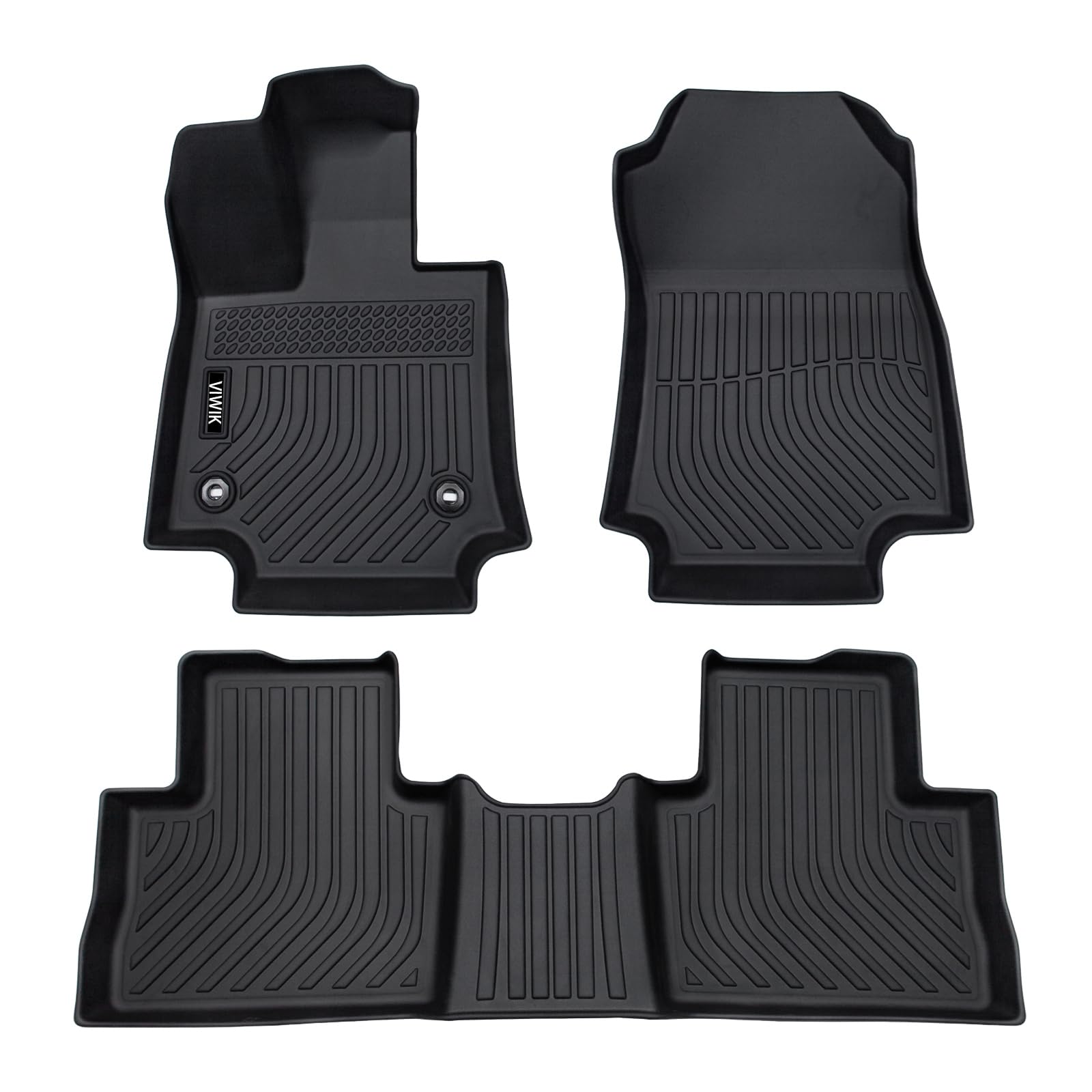Viwik Floor Mats For Toyota Rav4 2019-2024 (Not For Hybird) Automotive All Weather Car Mats For 2019-2024 Rav4 Tpe Floor Liners