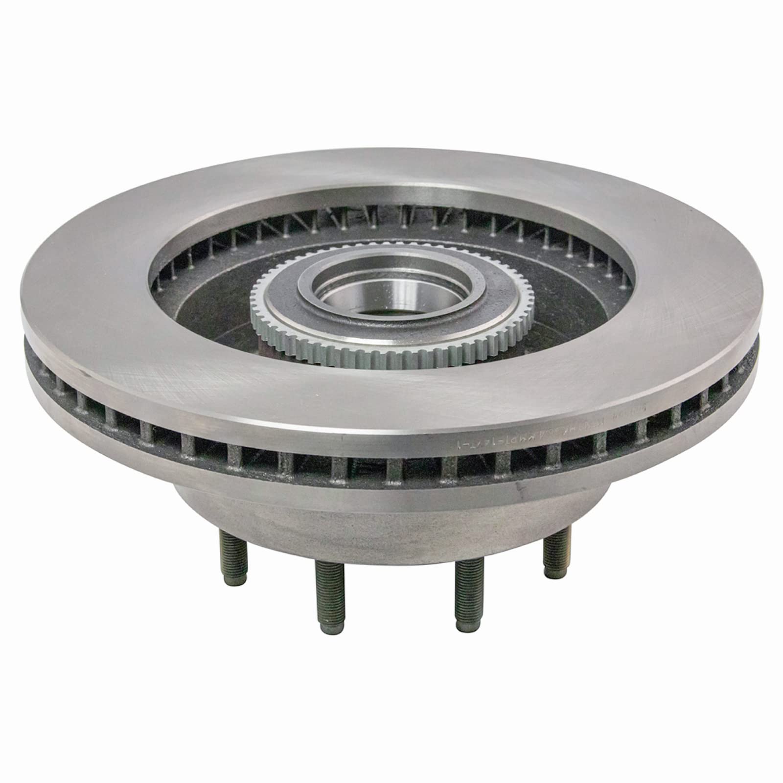 Trq Front Brake Rotors Set Vented Compatible With 2005-2007 Ford F-250 Super Duty F-350 Super Duty