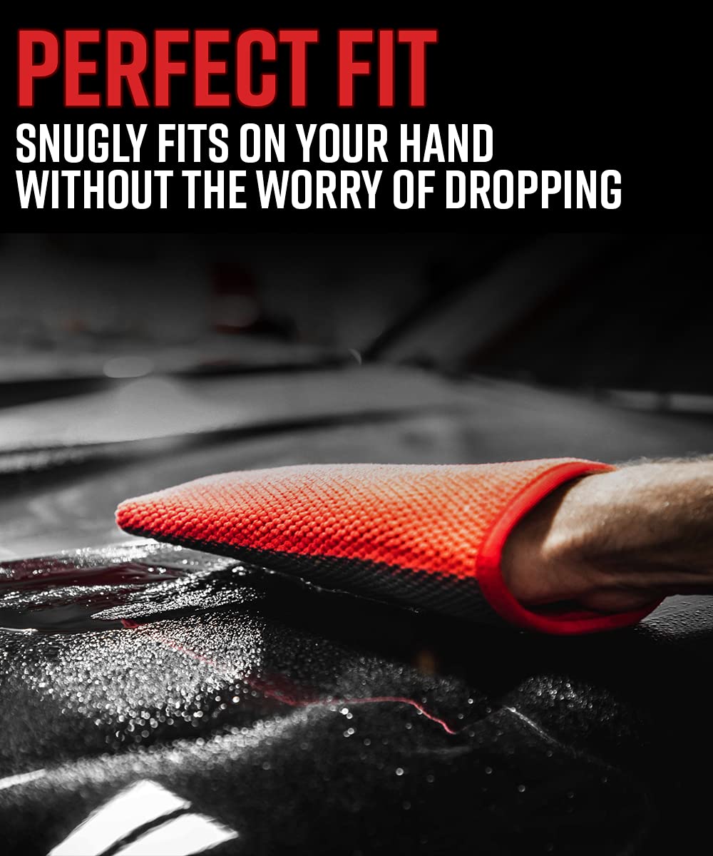 Adam'S Polishes Clay Mitt & Detail Spray Clay Lubricant - Medium Grade Clay Bar Infused Mitt  Car Detailing Glove Quickly Remove