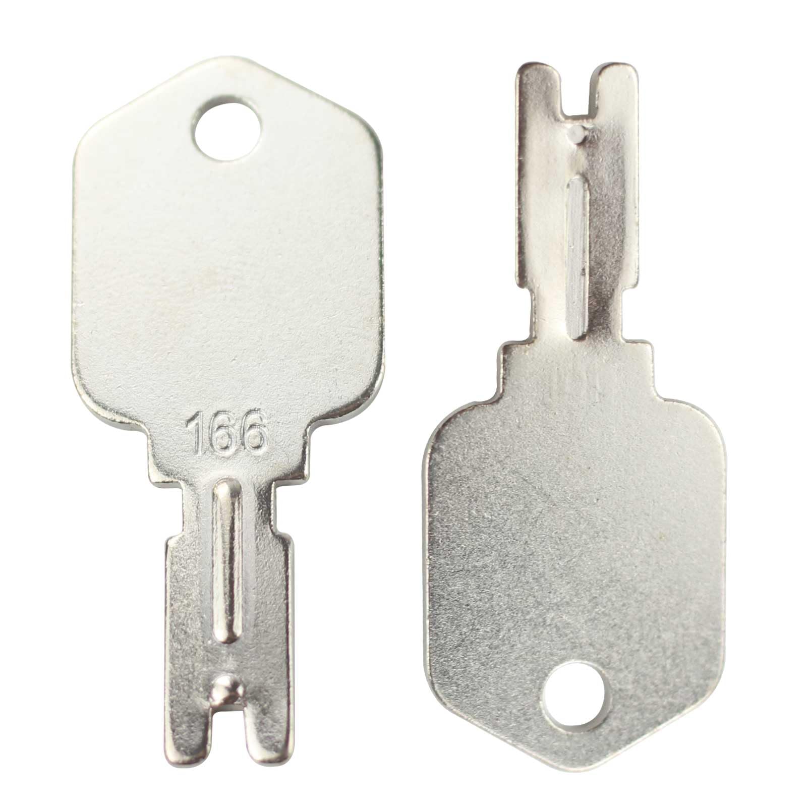 8 Pack 166 Hyster Forklift Key Hyster Heavy Equipment Keys Compatible With Yale Komatsu Crown Gehl Gradall