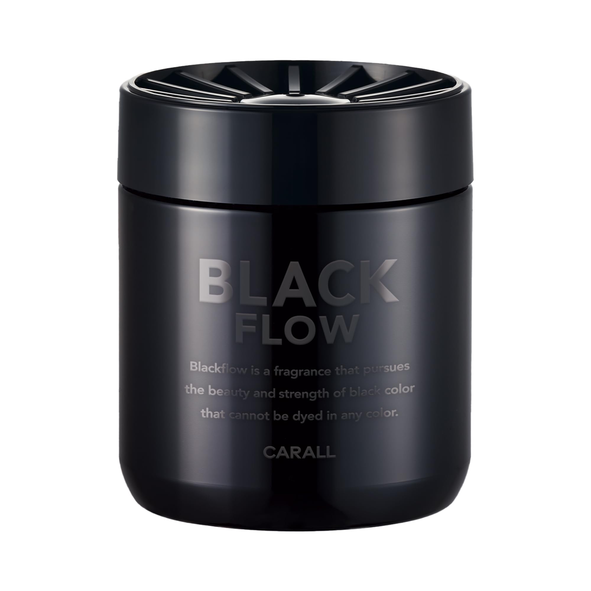 Carall Black Flow Gel Black Shower Car Air Freshener 160Gm (Japan)