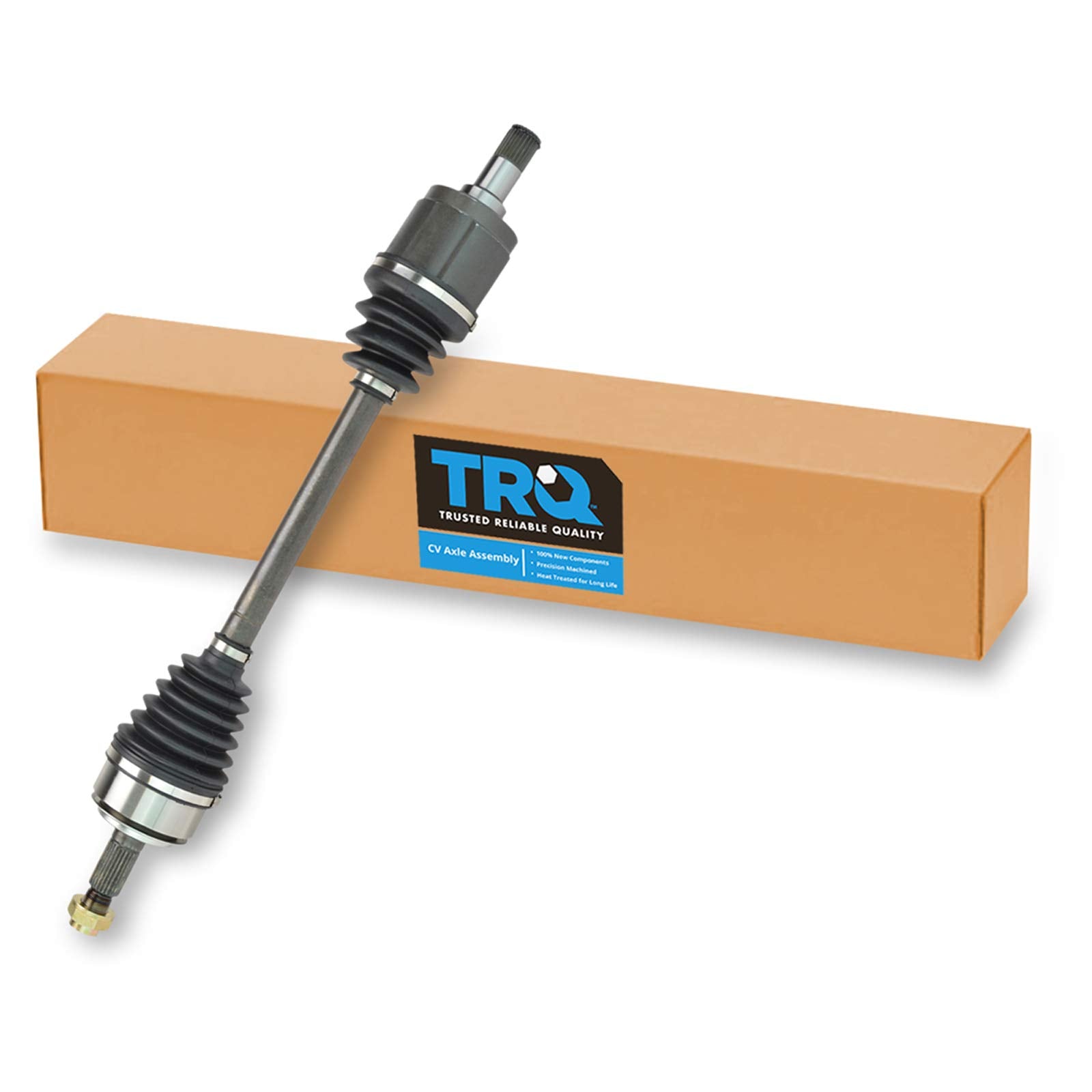 Trq Front Left Cv Axle Shaft Assembly Drivers Side Compatible With 2003-2007 Honda Accord