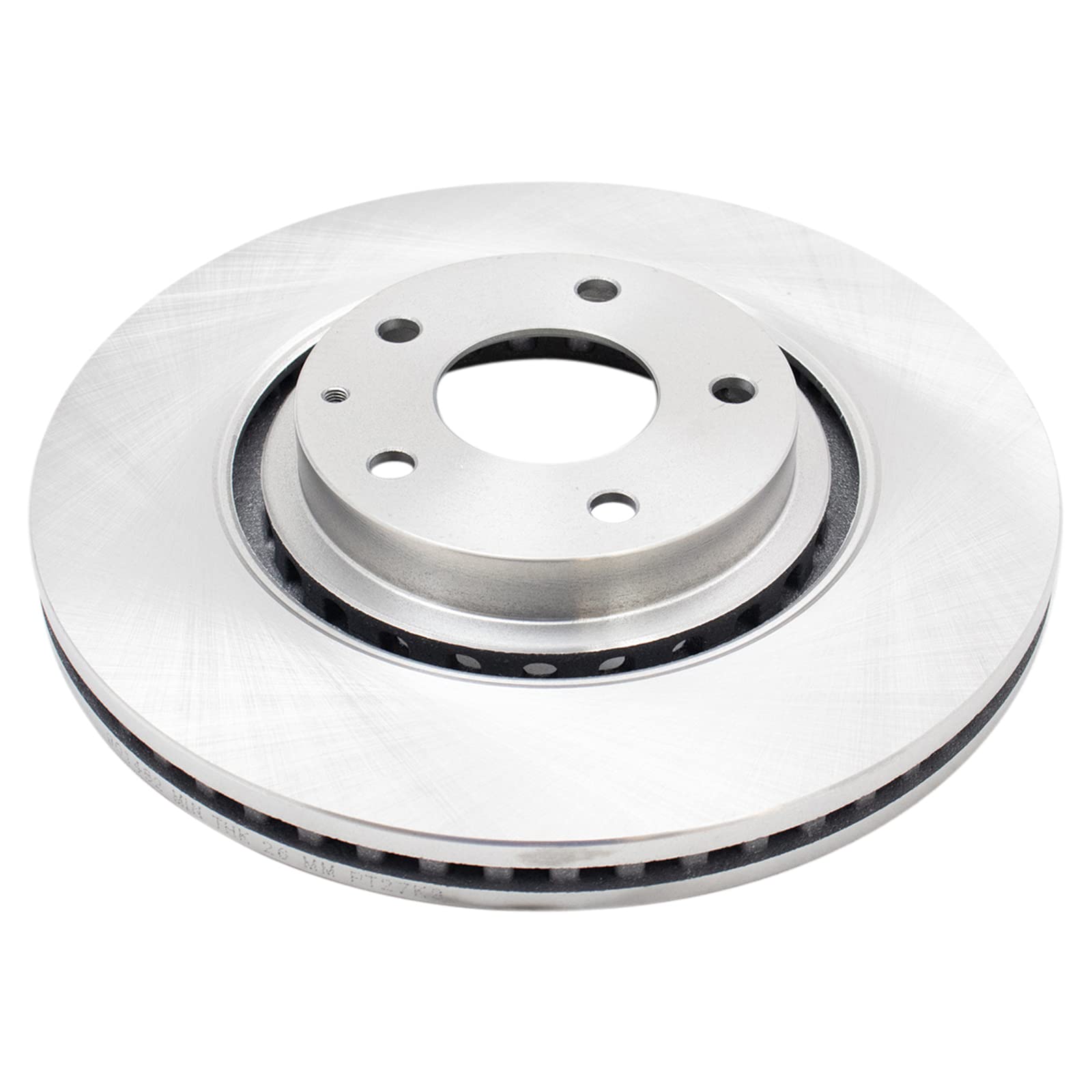 Trq Front Brake Pad & Rotor Kit Brake Pads Brake Rotor Ceramic Compatible With 2019 Mazda Cx-5 2016-2018 Cx-9