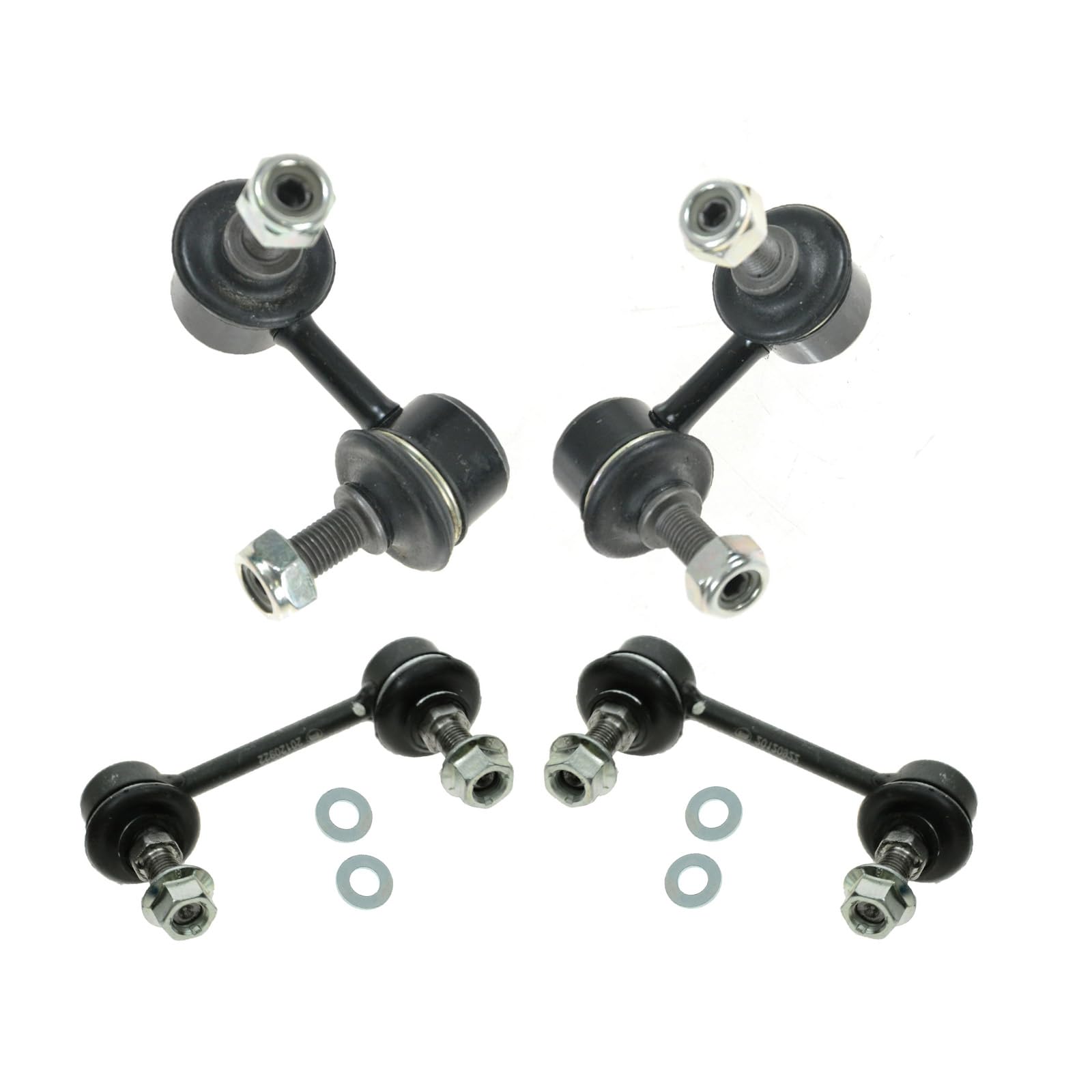 Trq Sway Bar Stabilizer Link Set Front & Rear Compatible With 00-09 S2000