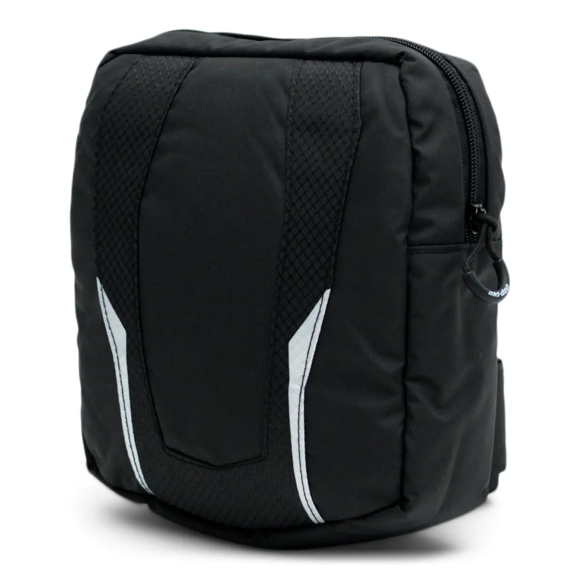 Ski-Doo Heated Pocket Short Riser Block Bag, Model 860201550, Black, Synthetic Fabric