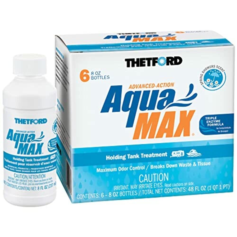 Thetford 96634 Aquamax Spring Showers 6-8 Oz, No Color, 48 Fl Oz (Pack Of 1)