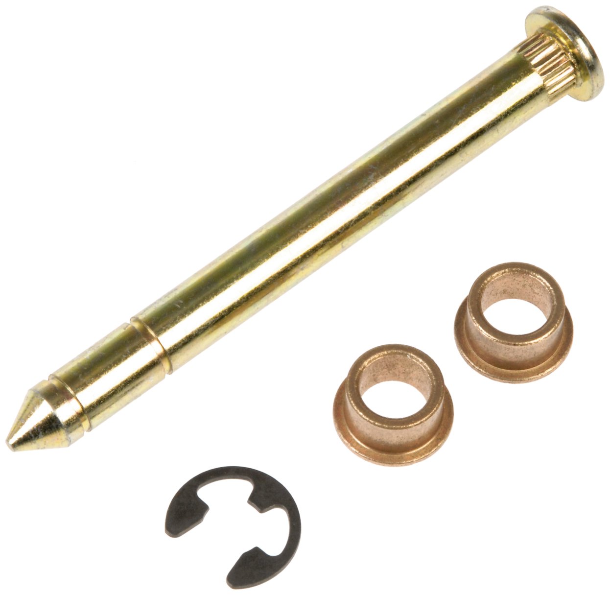 Dorman 38410 Door Hinge Pin And Bushing Kit - 1 Pin, 2 Bushings And 1 Clip Compatible With Select Ford Models